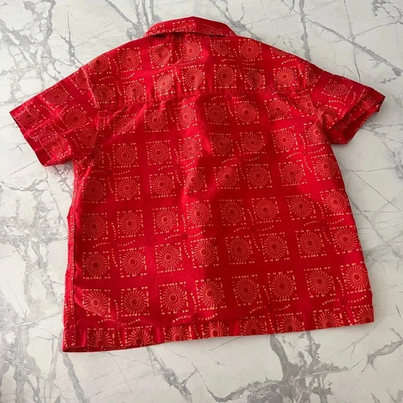 Disney Store  Tigger Button-Up Orange | Boys 4/5 - Picture 4 of 6